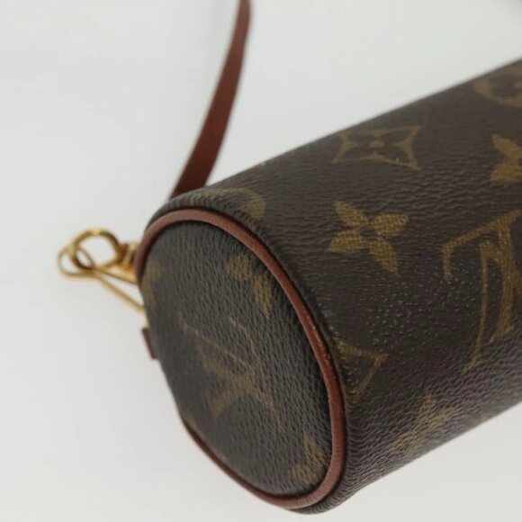 LOUIS VUITTON Monogram Papillon Pouch LV Auth sw1366 - Picture 4 of 16